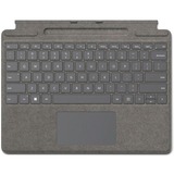 Microsoft Surface Pro Signature Keyboard, Tastatur platin, DE-Layout, für Surface Pro 8 und Surface Pro X