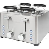 ProfiCook Toaster PC-TA 1252 edelstahl, 1.500 Watt, für 4 Scheiben Toast