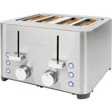 ProfiCook Toaster PC-TA 1252 edelstahl, 1.500 Watt, für 4 Scheiben Toast