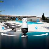 Reolink P840, Überwachungskamera weiß, 8 MP, 4K, PoE