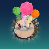 Spin Master Aerobie Sonic Bounce Ball 3er Pack, Gartenspielgerät 