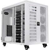Thermaltake AX1000 TG AI Workstation, Big-Tower-Gehäuse weiß, Dual System Case, Tempered Glass