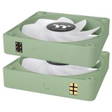 Thermaltake CT140 EX Reverse ARGB Sync PC Cooling Fan, Gehäuselüfter hellgrün, 3er Pack, 140 mm