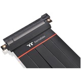 Thermaltake PCIe Extender Kabel 4.0 16x 60cm, Verlängerungskabel schwarz