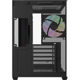 Thermaltake View 380 WS ARGB Black, Tower-Gehäuse schwarz/holz, Tempered Glass x 2, Holz-Struktur