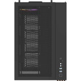 Thermaltake View 380 WS ARGB , Tower-Gehäuse schwarz/holz, Tempered Glass x 2, Holz-Struktur