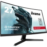 iiyama G-Master G2766HSU-B1, Gaming-Monitor 68.6 cm (27 Zoll), schwarz, FullHD, VA, Curved, USB-Hub, 165Hz Panel