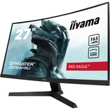 iiyama G-Master G2766HSU-B1, Gaming-Monitor 68.6 cm (27 Zoll), schwarz, FullHD, VA, Curved, USB-Hub, 165Hz Panel