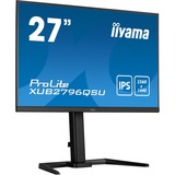 iiyama XUB2796QSU-B5, LED-Monitor 69 cm(27 Zoll), schwarz, QHD, 75 Hz, AMD Free-Sync