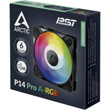 ARCTIC P14 Pro A-RGB, Gehäuselüfter schwarz, 140 mm