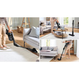 Bosch Home Unlimited 10 BCS1041WAC , Stielstaubsauger schwarz/weiß, mit Akku und Ladegerät