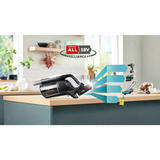 Bosch Home Unlimited 10 BCS1041WAC , Stielstaubsauger schwarz/weiß, mit Akku und Ladegerät