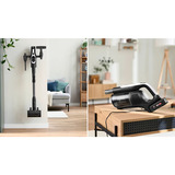 Bosch Home Unlimited 10 BCS1041WAC , Stielstaubsauger schwarz/weiß, mit Akku und Ladegerät