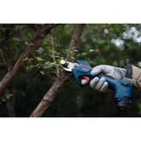 Bosch Professional Akku-Gartenschere GGP 12V-25 Professional, 12Volt blau/schwarz, 2x Li-Ionen Akku 3,0Ah