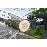 Bosch Professional Akku-Kettensäge GKE 18V-40 Professional, 18Volt blau, Li-Ion Akku 5,5Ah