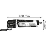 Bosch Professional Multi-Cutter GOP 30-28 Professional, Multifunktions-Werkzeug blau/schwarz, L-BOXX, 300 Watt, inkl. Zubehör