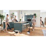 Bosch Unlimited 10 BCS1041WAC , Stielstaubsauger schwarz/weiß, mit Akku und Ladegerät