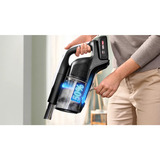 Bosch Unlimited 10 BCS1041WAC , Stielstaubsauger schwarz/weiß, mit Akku und Ladegerät