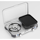 Campingaz Camping Kitchen 2 Grill & Go CV, Gaskocher grau/schwarz, 2x 2kW