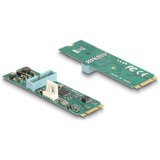 DeLOCK Konverter M.2 Key B+M Stecker > 2 x USB 5 Gbps Typ-A, Schnittstellenerweiterung 