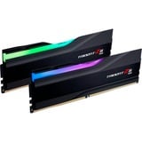 G.Skill DIMM 64 GB DDR5-6800 (2x 32 GB) Dual-Kit, Arbeitsspeicher schwarz, F5-6800J3445G32GX2-TZ5RK, Trident Z5 RGB, INTEL XMP