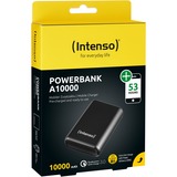 Intenso Powerbank A10000 anthrazit, 10.000 mAh, PD, Quick Charge
