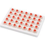 Keychron Gateron Red Switch-Set, Tastenschalter rot/transparent