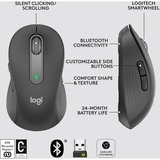 Logitech Signature M650 L Wireless, Maus graphit, Größe L, Chromebook zertifiziert