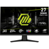 MSI MAG 274QFDE X24, Gaming-Monitor 68.6 cm (27 Zoll), schwarz, WQHD, Rapid-IPS, HDR, Adaptive-Sync, 240Hz Panel