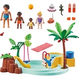 PLAYMOBIL 71529 City Life Kinderbecken mit Whirlpool, Konstruktionsspielzeug 