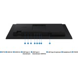 Samsung Essential S24D406GAU S4, LED-Monitor 60 cm (24 Zoll), schwarz, FullHD, IPS, HDMI, DP, Game-Mode, USB-Hub, 100Hz Panel