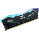 Team Group DIMM 32 GB DDR5-6000 (2x 16 GB) Dual-Kit, Arbeitsspeicher schwarz, FF3D532G6000HC30DC01, Delta RGB, INTEL XMP