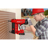 fischer Akku-Bolzenschubgerät FXC85 Solo, XL-Boxx, Nagler rot/schwarz, ohne Akku und Ladegerät