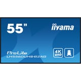 iiyama ProLite LH5560UHS-B2AG, Public Display schwarz (matt), UltraHD/4K, VA, Lautsprecher