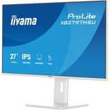 iiyama ProLite XB2797HSU-W1, LED-Monitor 68.6 cm (27 Zoll), weiß (matt), FullHD, IPS, HDMI, DP, USB-Hub, erg. Standfuß, 120Hz Panel