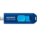 ADATA UC300 256 GB, USB-Stick dunkelblau/hellblau, USB-C 3.2 Gen 1