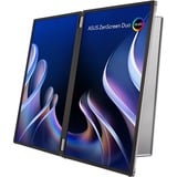 ASUS ZenScreen Duo OLED MQ149CD, LED-Monitor 53.3 cm (21 Zoll), silber, 2xFullHD, faltbar, Dual USB-C, Mini-HDMI