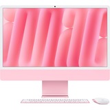 Apple iMac 59,62 cm (24") M4 2024 CTO, MAC-System pink/rosa, macOS, Amerikanisch