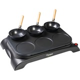 Bestron Mini-Wok/Crêpesmaker AWS600 schwarz