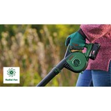 Bosch Heimwerken & Garten  Akku-Laubbläser Universal LeafBlower 18V-130 Solo, 18Volt grün/schwarz, ohne Akku und Ladegerät, POWER FOR ALL ALLIANCE