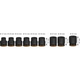 Bosch Professional PRO Impact Steckschlüsseleinsatz-Set 3/4", 9-teilig schwarz, Standard