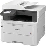 Brother MFC-L3760CDW, Multifunktionsdrucker hellgrau, USB, LAN, WLAN, Scan, Kopie, Fax