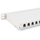 Digitus CAT 6A, Klasse EA High Density Patchpanel, 24 Port grau, 0,5 HE, geschirmt