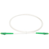Digitus Glasfaser-Simplex-Patchkabel, stahlarmiert, Singlemode, LC/APC > LC/APC weiß, 10 Meter