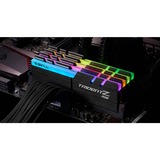 G.Skill DIMM 64 GB DDR4-3600 Quad-Kit, Arbeitsspeicher schwarz, F4-3600C16Q-64GTZRC, Trident Z RGB, XMP