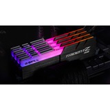 G.Skill DIMM 64 GB DDR4-3600 (4x 16 GB) Quad-Kit, Arbeitsspeicher schwarz, F4-3600C16Q-64GTZRC, Trident Z RGB, INTEL XMP