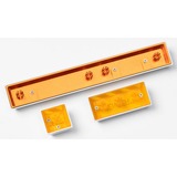 Keychron ESC Aluminum Alloy Artisan Keycap, Tastenkappe weiß/orange