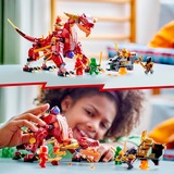 LEGO 71793 Ninjago Wyldfires Lavadrache, Konstruktionsspielzeug 