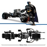 LEGO 76273 DC Super Heroes Batman Baufigur mit Batpod, Konstruktionsspielzeug 