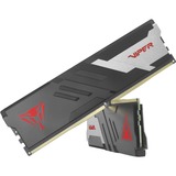 Patriot DIMM 16 GB DDR5-5200 (2x 8 GB) Dual-Kit, Arbeitsspeicher schwarz/weiß, PVV516G520C36K, Viper Venom, INTEL XMP